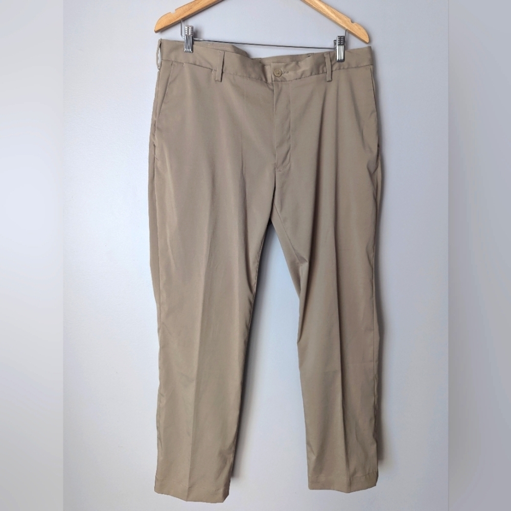 Men's Classic Khaki Dress Pants - Beige